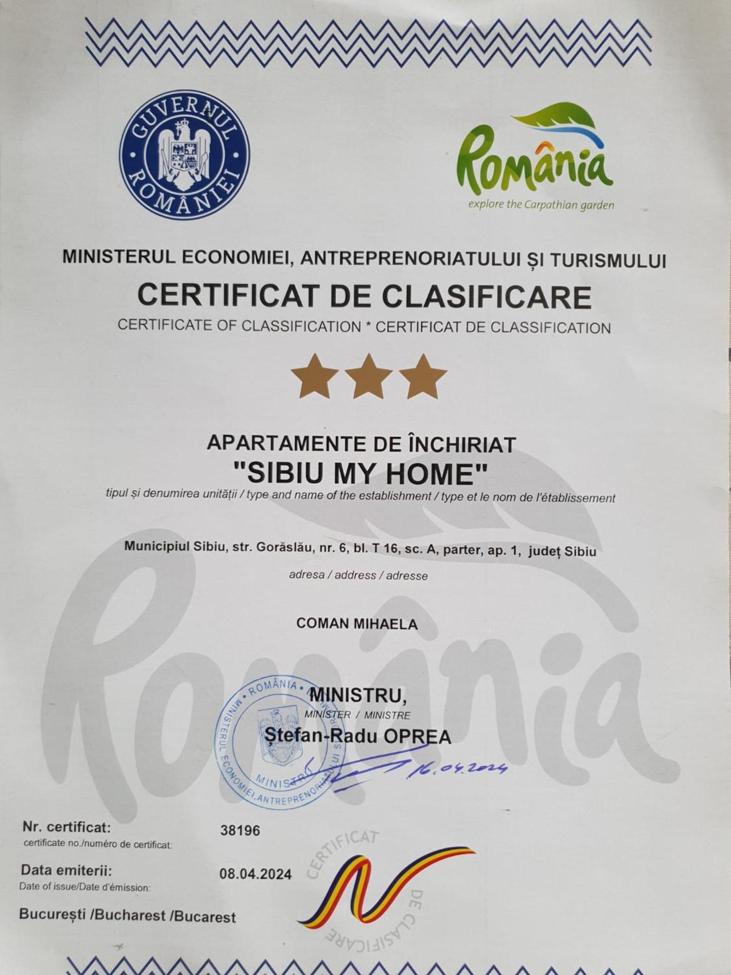 Sibiu My Home Luaran gambar